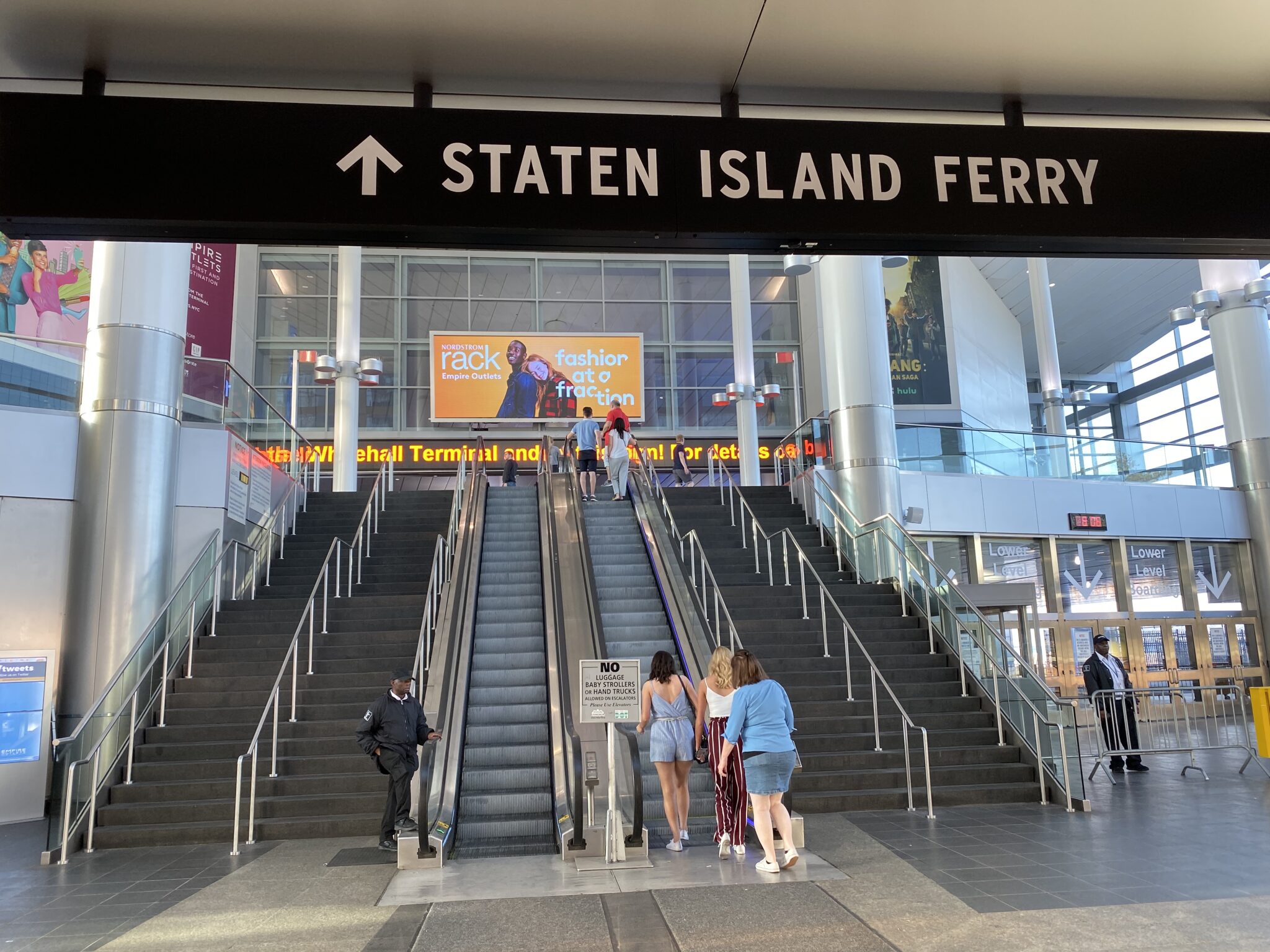 【NY観光】Wu-Tang Clanの地元Staten Island、『スタテンアイランドフェリー』で自由の女神を眺めるニューヨーク無料観光